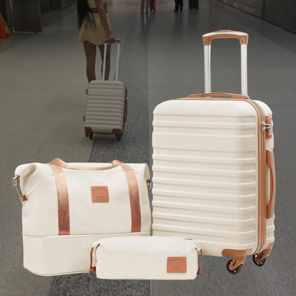 3-piece Hard Shell Carry On Luggage: image 5