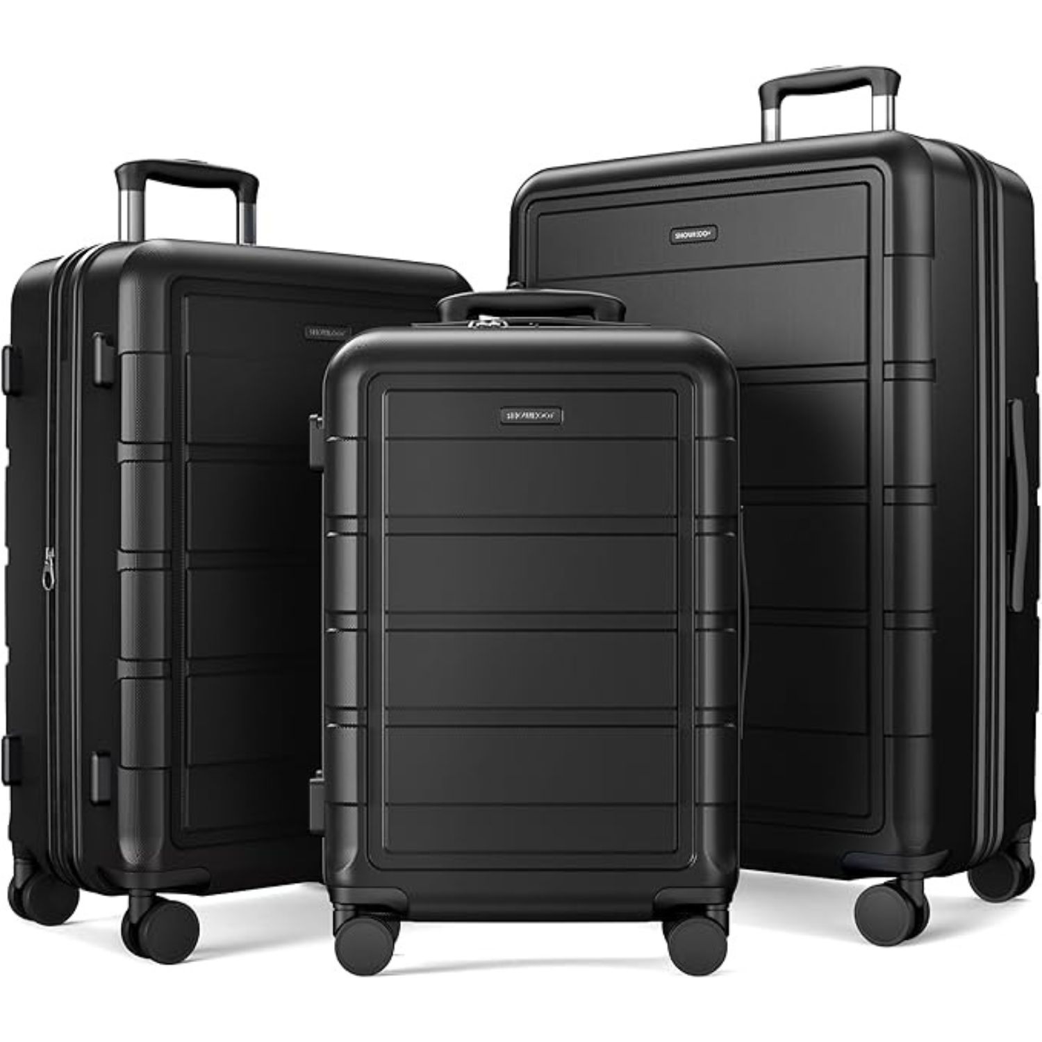 Hard Shell Luggage Sets (Blue 3 Bag Set): image 2