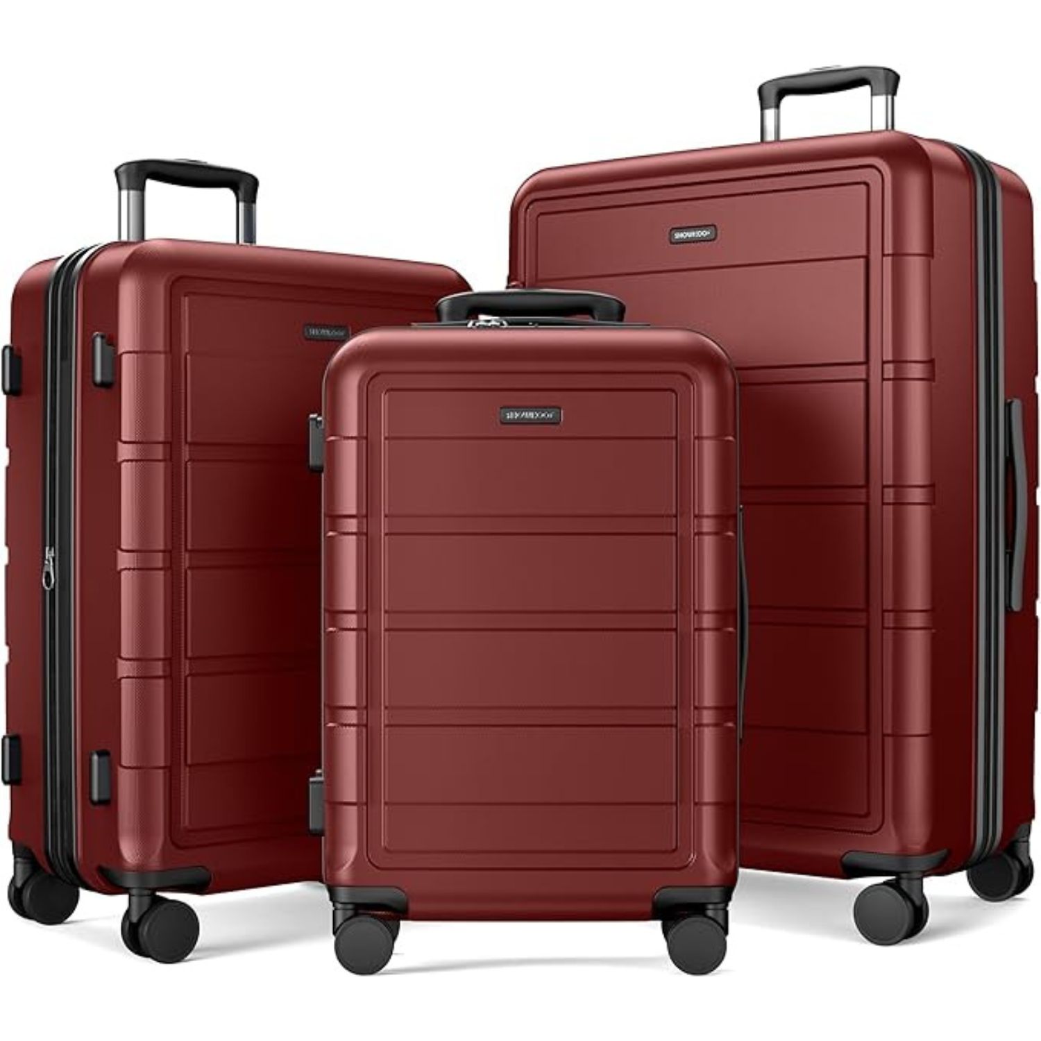 Hard Shell Luggage Sets (Blue 3 Bag Set): image 11