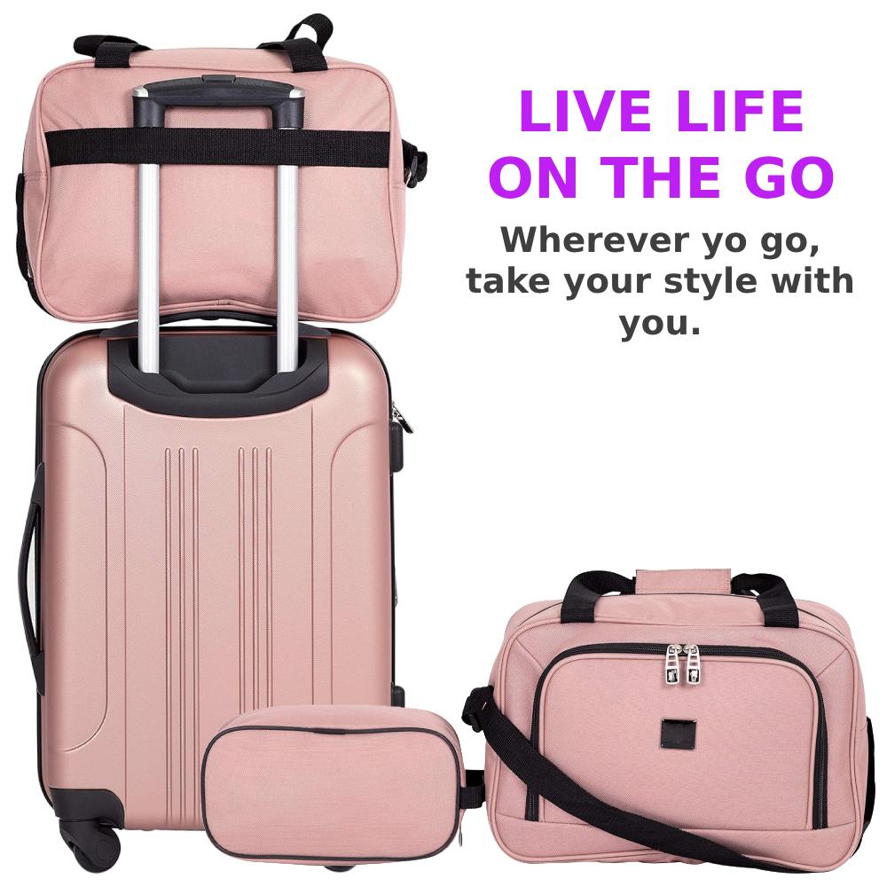 Suitcases Hard Shell Set (Lilac): image 2